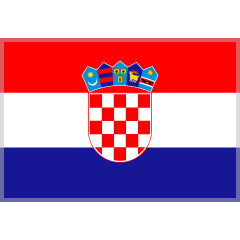 flag: Croatia as rendered by Skype