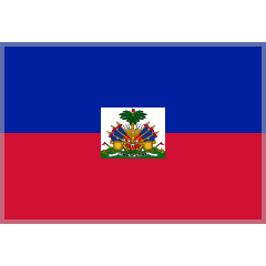 flag: Haiti as rendered by Skype
