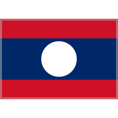 bandiera: Laos as rendered by Skype
