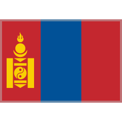 bandeira: Mongólia as rendered by Skype