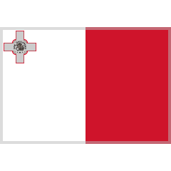 flag: Malta as rendered by Skype