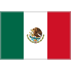 flag: Mexico as rendered by Skype