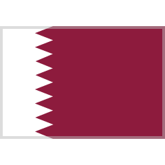 flag: Qatar as rendered by Skype