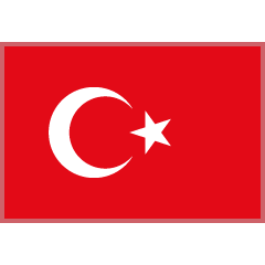 flag: Türkiye as rendered by Skype