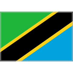 flag: Tanzania as rendered by Skype