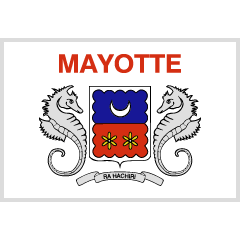 flag: Mayotte as rendered by Skype