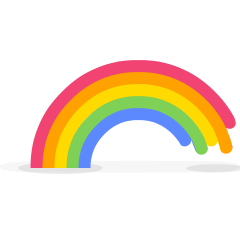 Rainbow as drawn by Skype in 1.2