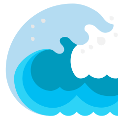 water wave as rendered by Skype