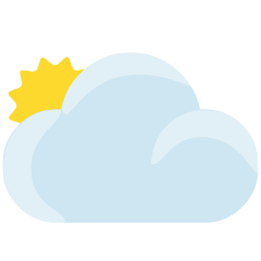 Sonne hinter großer Wolke as rendered by Skype