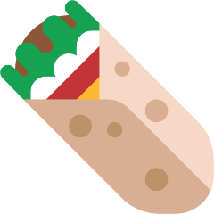 burrito as rendered by Skype