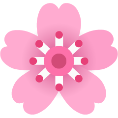 cherry blossom as rendered by Skype