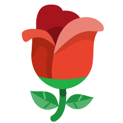 장미꽃 as rendered by Skype