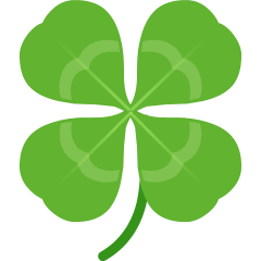 four leaf clover as rendered by Skype