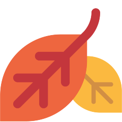 أوراق متساقطة as rendered by Skype