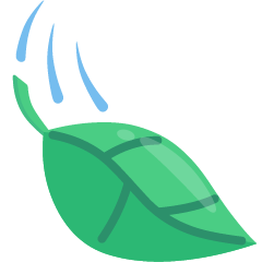 leaf fluttering in wind as rendered by Skype