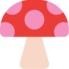 Mushroom as drawn by Skype in 1.2