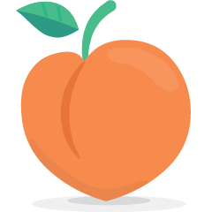 peach as rendered by Skype