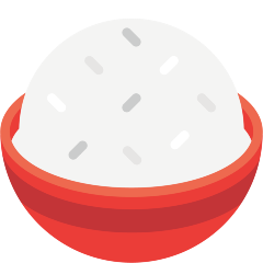 cooked rice as rendered by Skype