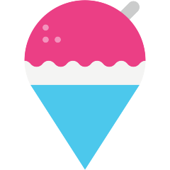 shaved ice as rendered by Skype