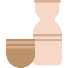 زجاجة وفنجان as drawn by Skype in 1.2