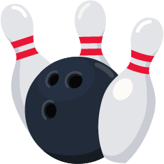 bowling as rendered by Skype