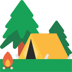 Camping as drawn by Skype in 1.2