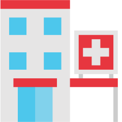 hospital as rendered by Skype