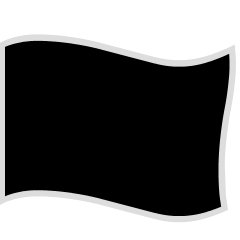 schwarze Flagge as rendered by Skype