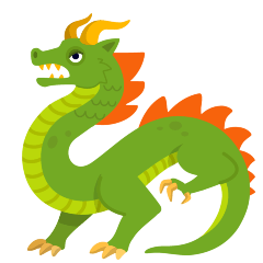 Dragon as drawn by Skype in 1.2