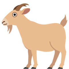 goat as rendered by Skype