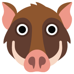 Boar as drawn by Skype in 1.2