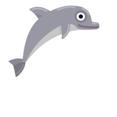 Dolphin as drawn by Skype in 1.2