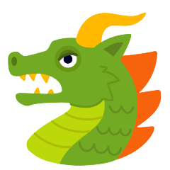 용 얼굴 as rendered by Skype