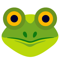 Frog as drawn by Skype in 1.2