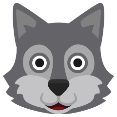 Wolf as drawn by Skype in 1.2