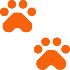 paw prints as rendered by Skype