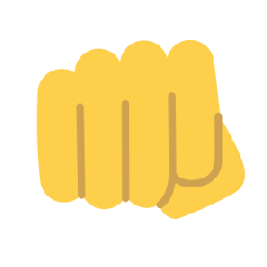Oncoming Fist, the design in this release