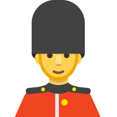 man guard as rendered by Skype