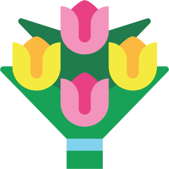 Blumenstrauß as rendered by Skype