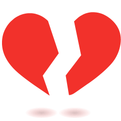 cuore infranto as rendered by Skype