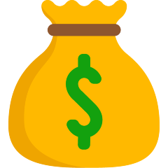 money bag as rendered by Skype