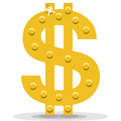 Heavy Dollar Sign, the design in this release