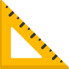 triangular ruler as rendered by Skype