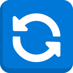 Counterclockwise Arrows Button as drawn by Skype in 1.2