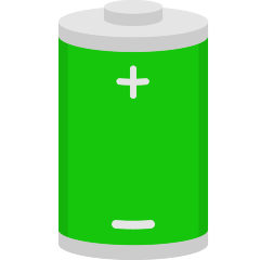Batterie as rendered by Skype