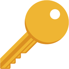 key as rendered by Skype