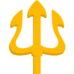tridente as rendered by Skype