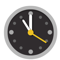 eleven o’clock as rendered by Skype