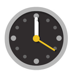 twelve o’clock as rendered by Skype