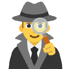 detective as rendered by Skype